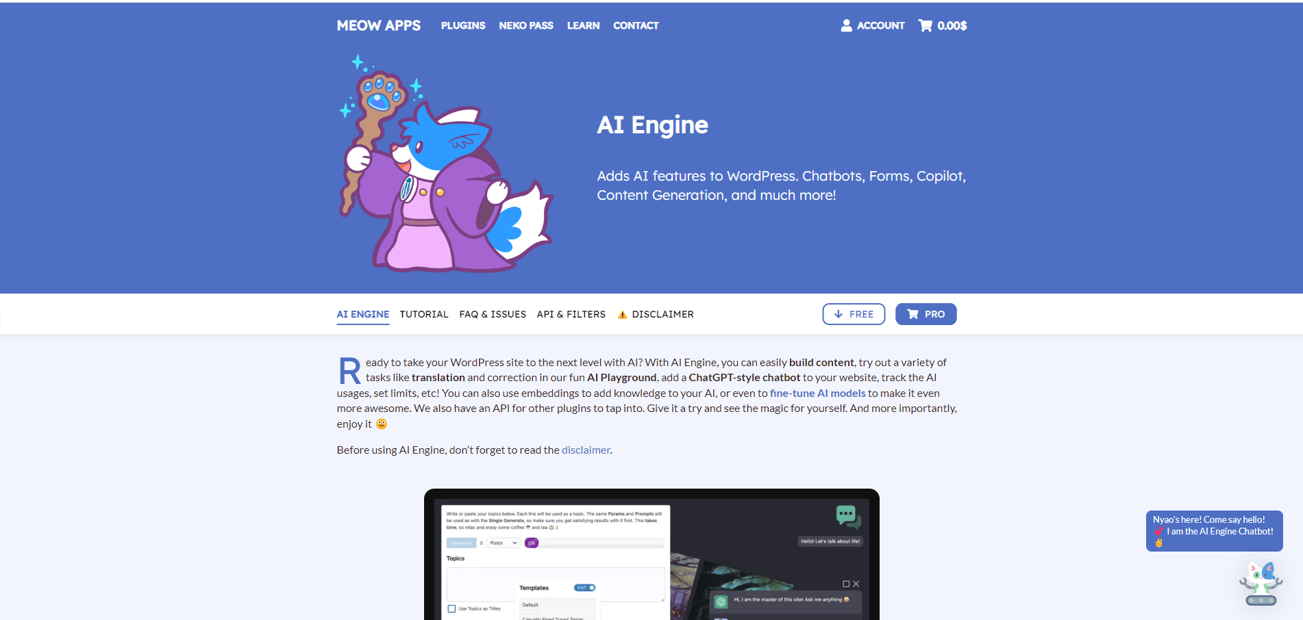 O melhor plugin de IA para WordPress em geral
