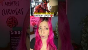 Descubra como ativar o modo diabo no chat GPT e outras curiosidades sobre inteligência artificial #curiosidades #chatgpt #chatgpthack #inteligenciaartificial