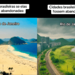 Recentemente, vídeos mostrando como seriam algumas cidades brasileiras abandonadas ganharam as telas do Tik Tok. Com o uso da Inteligência Artificial (IA), as paisagens passaram a ter contornos sombrios