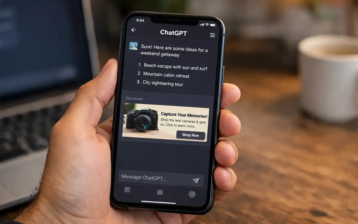 OpenAI começa a testar anúncios no ChatGPT para usuários