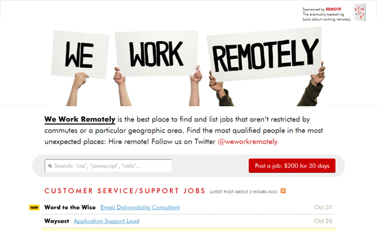 Trabalhamos remotamente