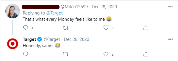 Direcione a resposta aos comentários dos usuários nas redes sociais