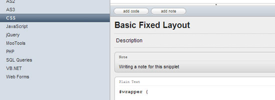 Snippely - captura de tela.
