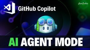 “É Possível que o GitHub Copilot Programe como um Humano? 🤖 Descubra o ‘Agent Mode’ em Ação | @Javatechie”Curiosidade: Você sabia que o GitHub Copilot foi treinado com bilhões de linhas de código, tornando-o capaz de sugerir soluções e até mesmo compreender contextos complexos? Isso levanta a questão: até onde vai sua ‘inteligência’ comparada à de um programador humano?