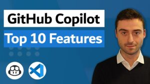 Explorando o GitHub Copilot no VSCode: Descubra as 10 Principais Funcionalidades! Você sabia que o Copilot pode sugerir até três linhas de código de uma só vez?