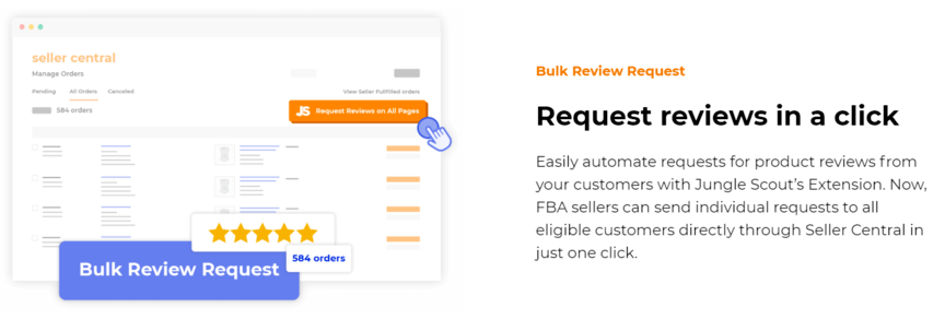 Obtendo avaliações da Amazon com Jungle Scout