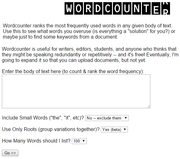 ferramenta de copywriting gratuita wordcounter