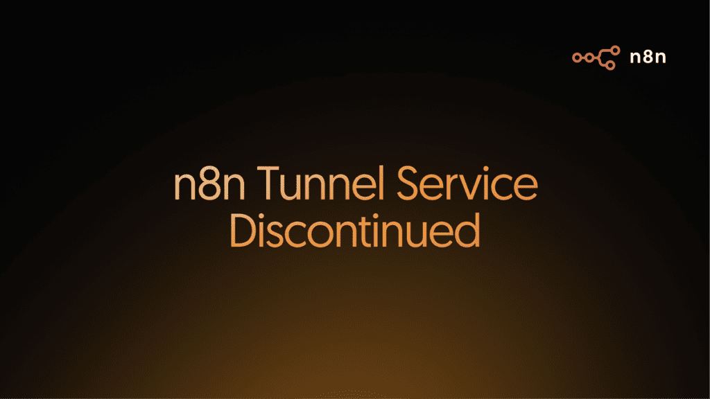 Serviço de túnel n8n descontinuado – Blog n8n
