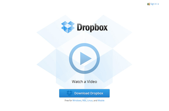 0256 04 design da página de destino keepitsimple dropbox
