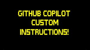 “Dominando o GitHub Copilot: Personalizando Instruções para uma Experiência de Codificação Única!”Curiosidade: Você sabia que o GitHub Copilot, desenvolvido em parceria com a OpenAI, foi treinado com bilhões de linhas de código? Isso significa que ele pode sugerir trechos de códigos baseados em estilos e linguagens diversos!