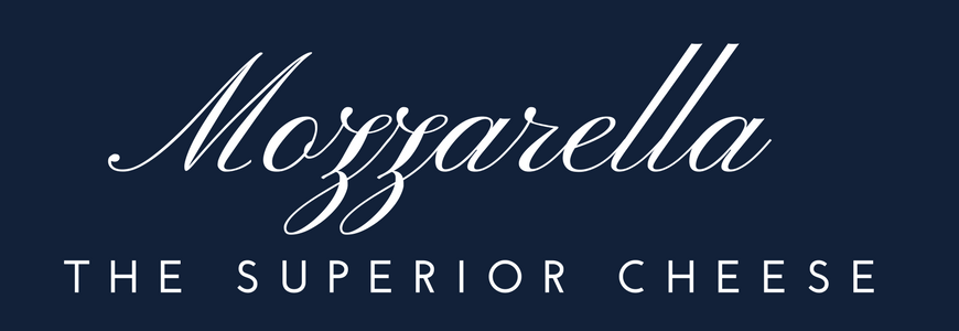 Mussarela - o exemplo superior de kerning de queijo