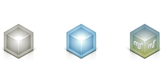 Tutorial de ícone de vetor isométrico 3D - visualização.