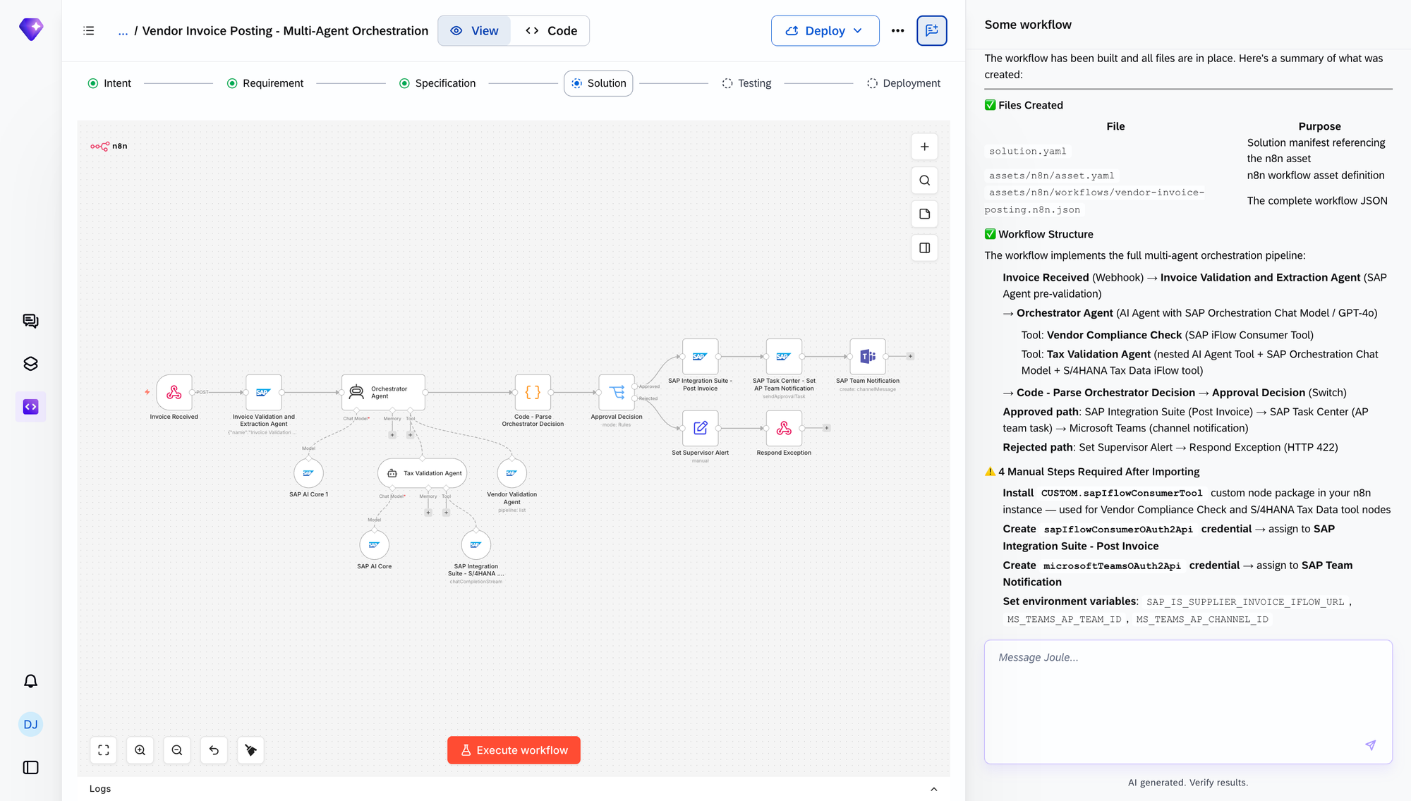 n8n faz parceria com SAP para trazer orquestração de fluxo de trabalho de IA visual para empresas – n8n Blog 2 n8n faz parceria com SAP para trazer orquestração de fluxo de trabalho de IA visual para empresas – n8n Blog