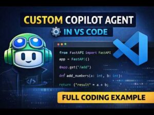 Crie um Agente Personalizado do GitHub Copilot no VS Code: Um Exemplo Fascinante de Agente de Programação! Você sabia que é possível treinar o Copilot para entender seu estilo de codificação e sugerir trechos que se encaixam perfeitamente no seu projeto?