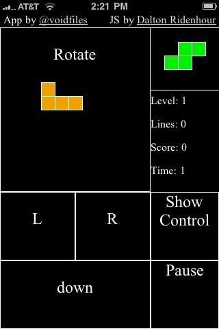 Tutorial: Criando app HTML5 para iPhone 2 Resultado final