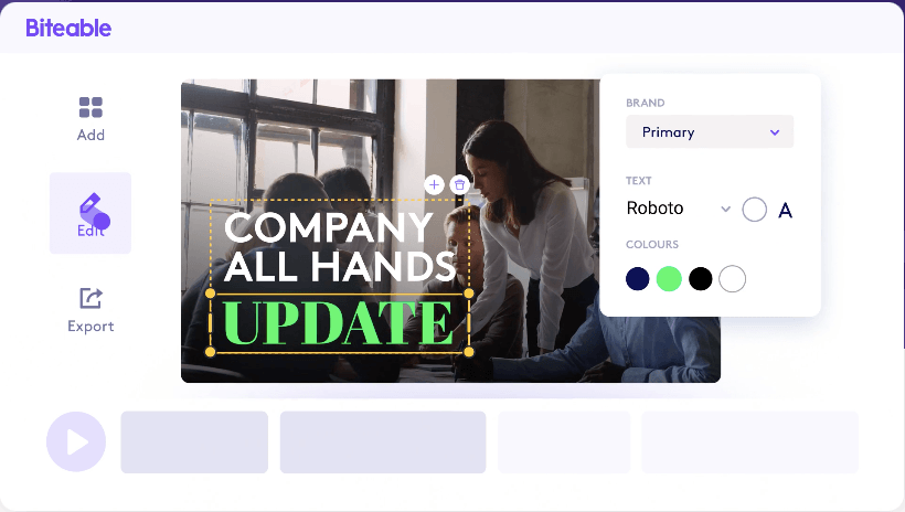Plataforma de vídeo mordível