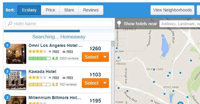 êxtase hipmunk