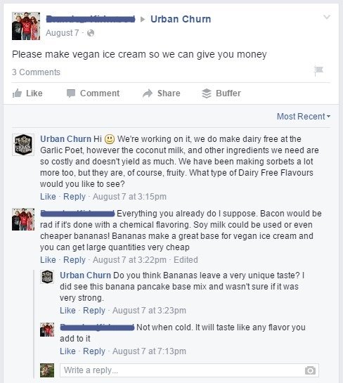 postagem no Facebook sobre agitação urbana