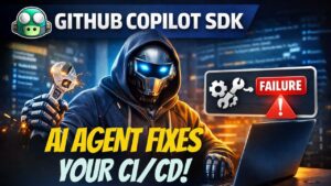“Crie Pipelines CI/CD Autocuráveis com o SDK do GitHub Copilot: Descubra Como a Inteligência Artificial Pode Transformar Seu Processo de Desenvolvimento!”Curiosidade: Você sabia que o GitHub Copilot pode sugerir até 35% mais código, acelerando significativamente o desenvolvimento de software?