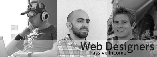 Web Designers ganhando milhares de dólares com renda passiva
