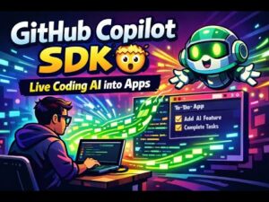 🌟 Dominando o GitHub Copilot SDK: Aprenda a Criar Aplicativos de IA com Programação ao Vivo! Você sabia que a assistência da IA pode acelerar seu desenvolvimento em até 50%? Descubra como!
