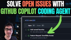 Descubra como o GitHub Copilot Coding Agent pode ajudar a resolver problemas em aberturas de repositórios no GitHub: uma ferramenta que aprende com você!