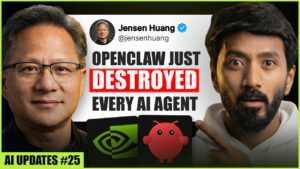 CEO da Nvidia Revela Novidades Sobre o OpenClaw – E Ele Tem Razão! Confira Também 12 Atualizações sobre IA Curiosas