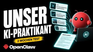 Kann künstliche Intelligenz unsere Jobs ersetzen? Unser 2-Wochen-Test mit einem OpenClaw-Agenten zeigt spannende Ergebnisse!
