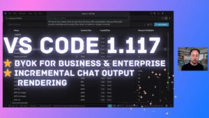 Novidades da Versão 1.117 do Visual Studio Code e GitHub Copilot: Descubra as Funcionalidades Incríveis!